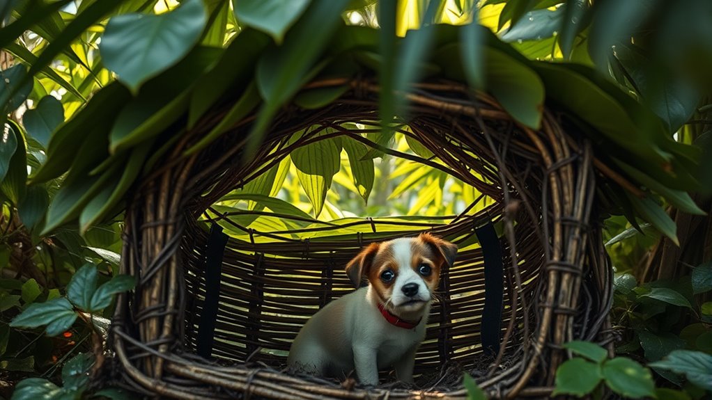 diy rain shelter materials