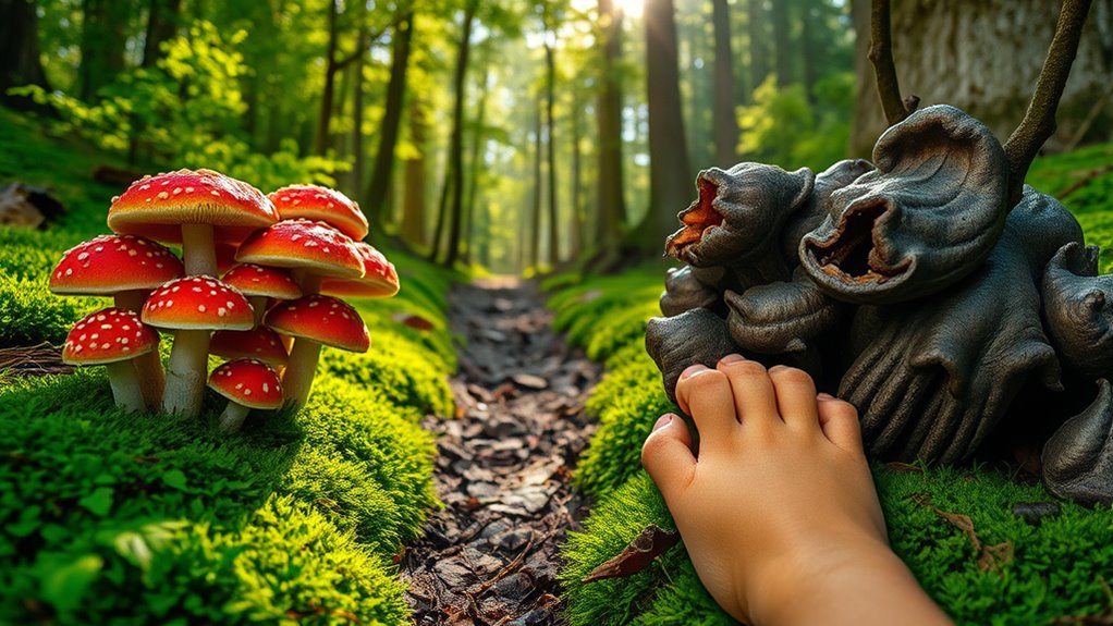 identify and avoid toxic mushrooms