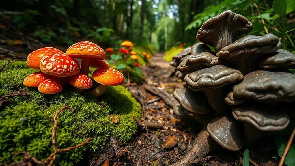 identify toxic wild fungi