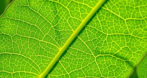 leaf vein pattern analysis