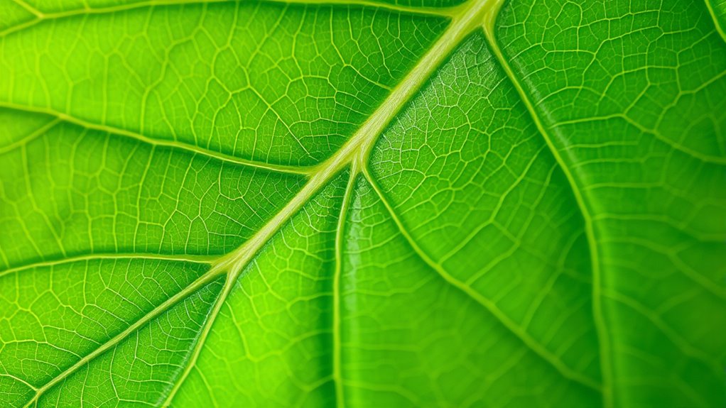 leaf veins reveal plant secrets