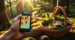 personal wild food gps