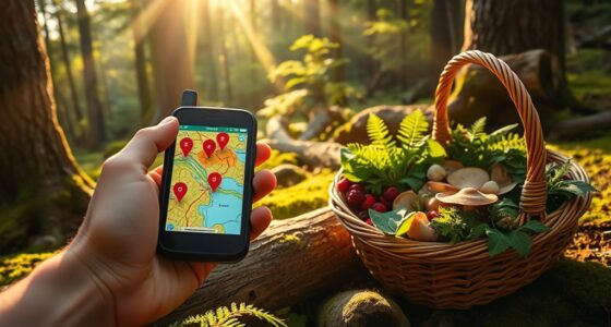 personal wild food gps
