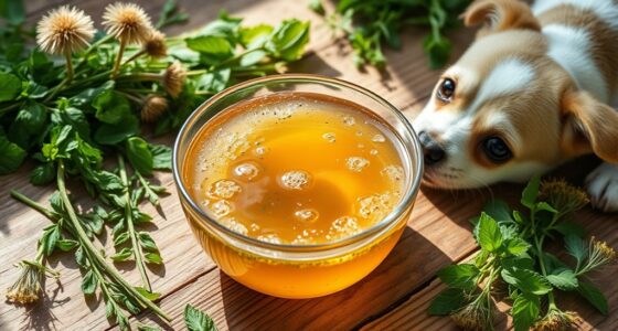 pet safe herbal electrolyte broth