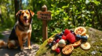 quick foraged dog snacks