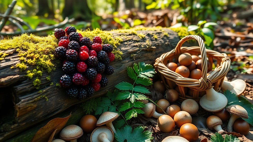 safe edible wild plants