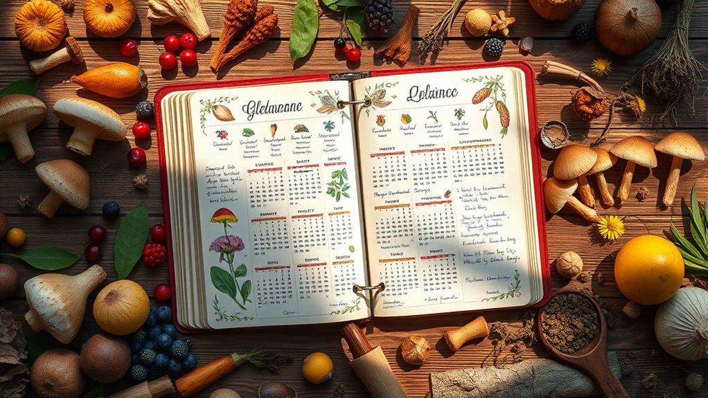 seasonal responsible wild harvesting