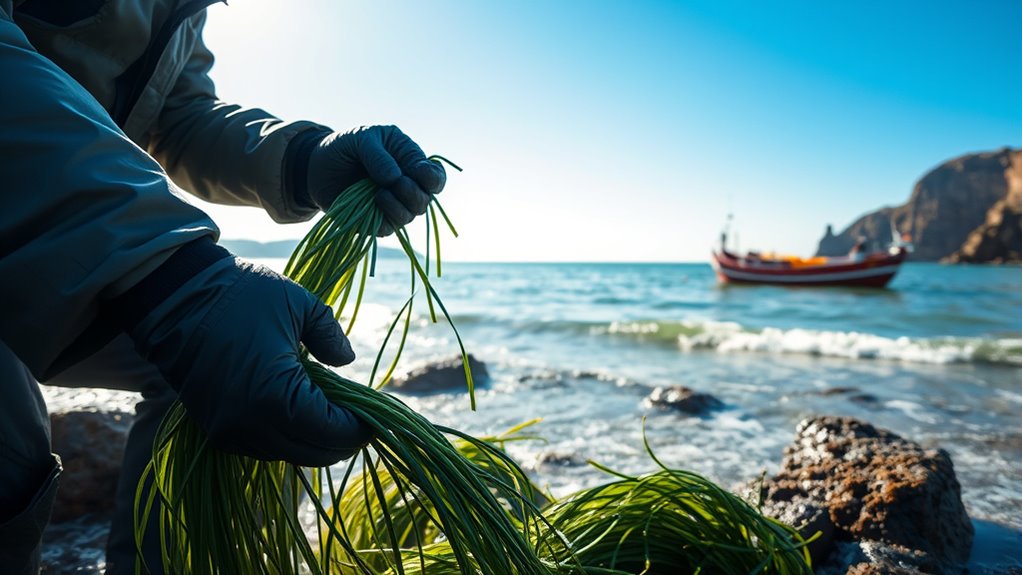 sustainable wild nori harvesting