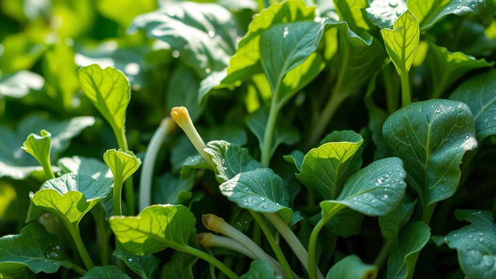 wild greens detoxify and flavor