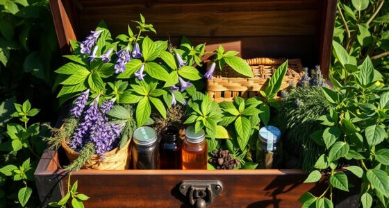 wild herbal remedy collection