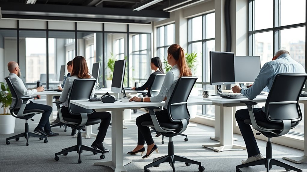 adjustable desk height for comfort