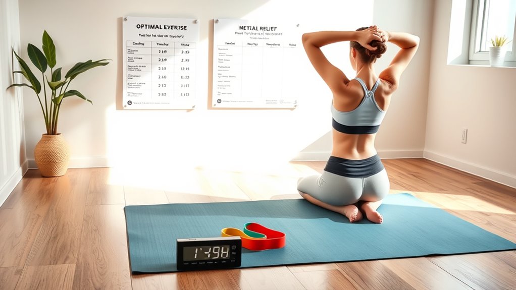 exercise duration and frequency