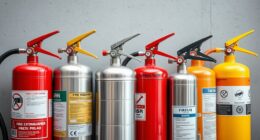 fire extinguisher types checklist