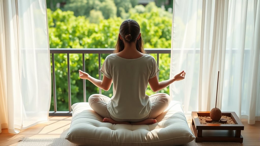 mindful breathing and eating