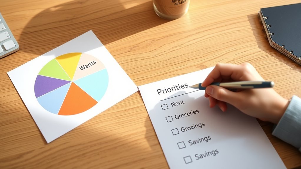 prioritize needs over wants