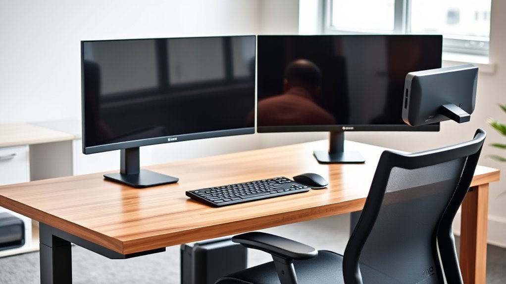 proper monitor setup and discipline