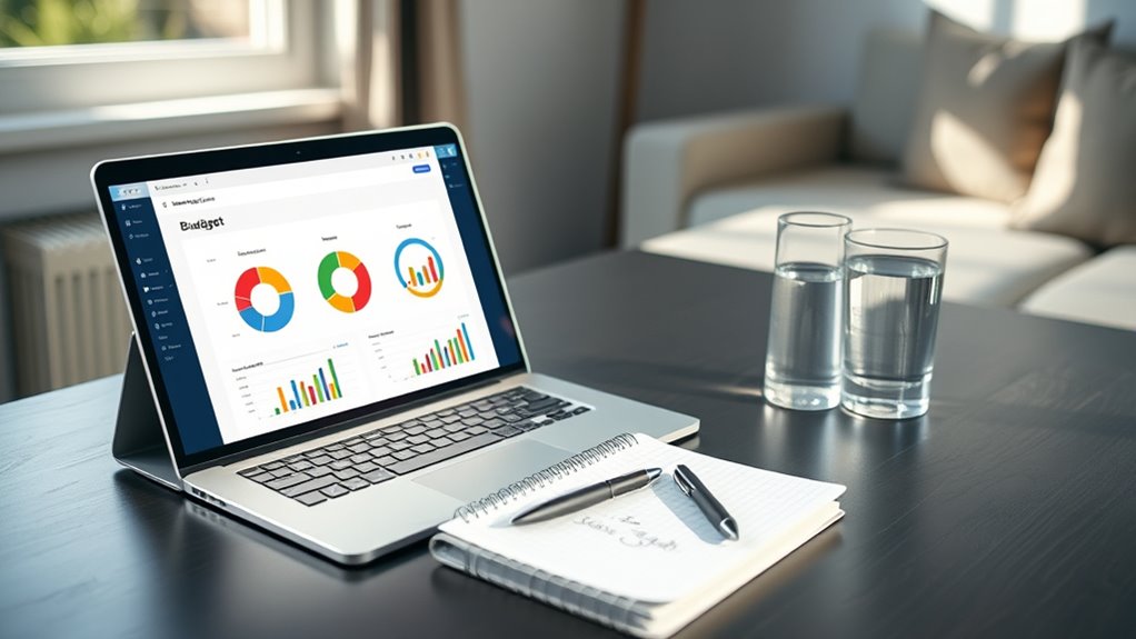regular budget review and adjustments