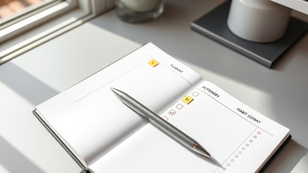 regular habit tracking schedule