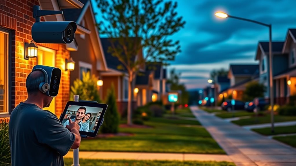 technology enhances neighborhood safety