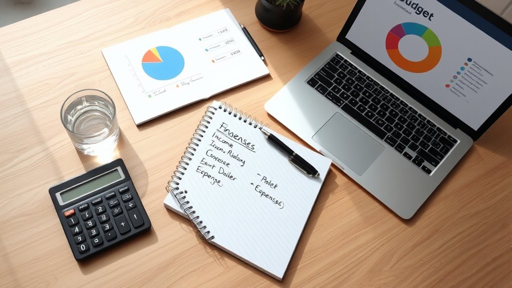 track income expenses debts