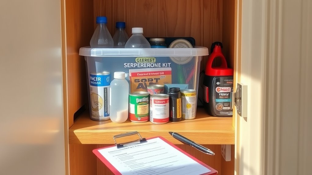 update emergency preparedness plans