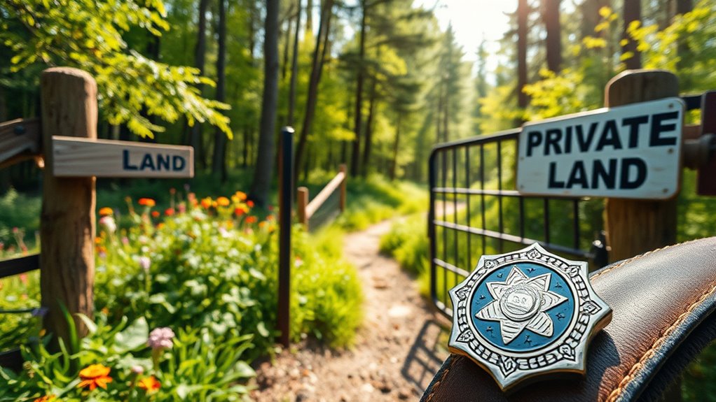 access permits land etiquette