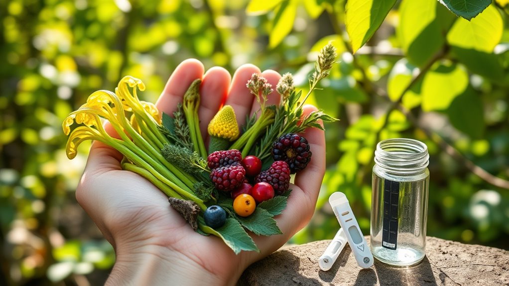 allergy awareness for foraging