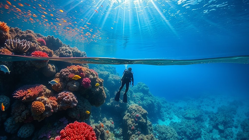 assessing visibility and thermocline depth