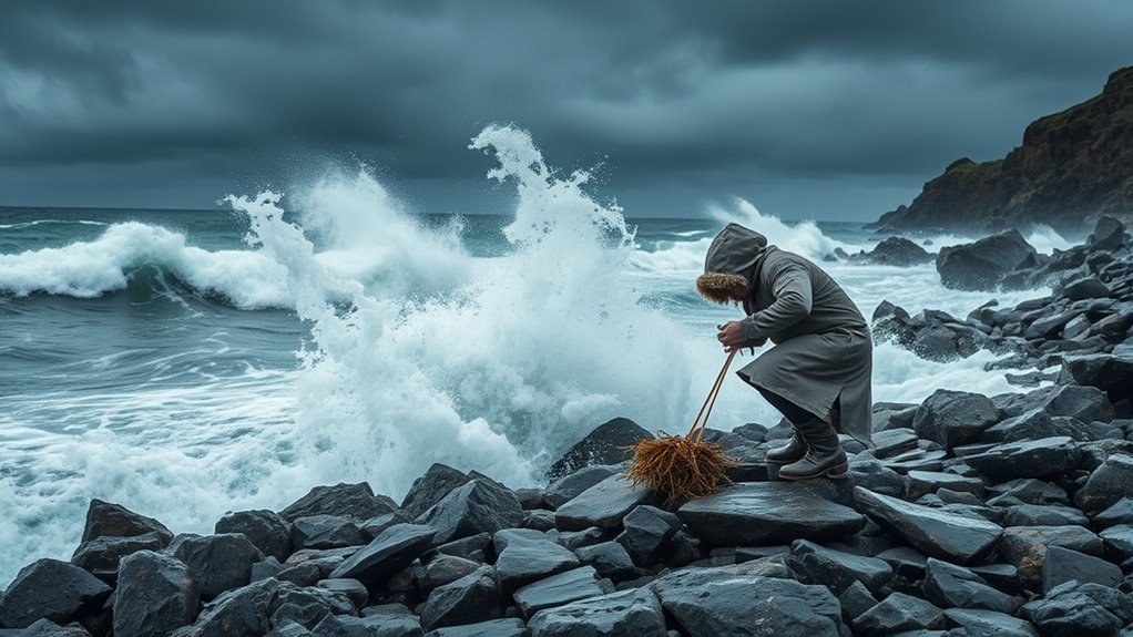 brief coastal foraging opportunities