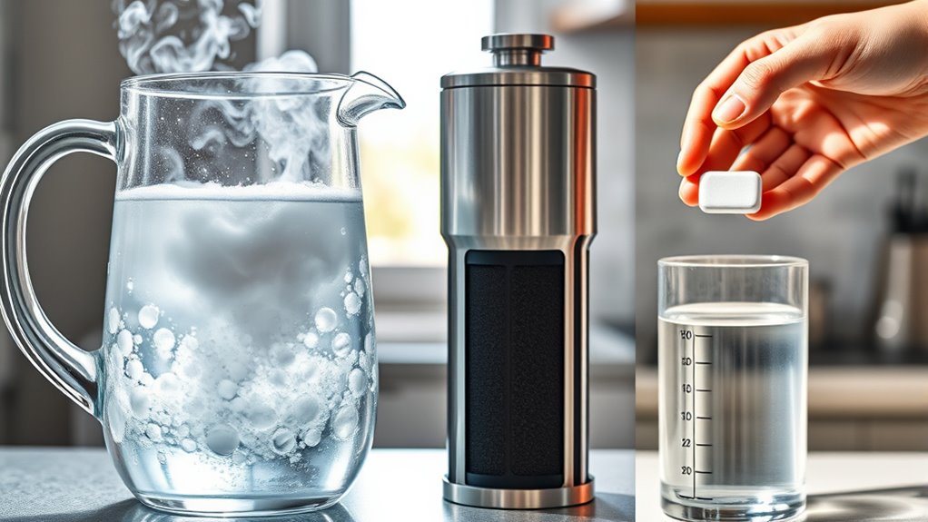 chemical and uv water treatment