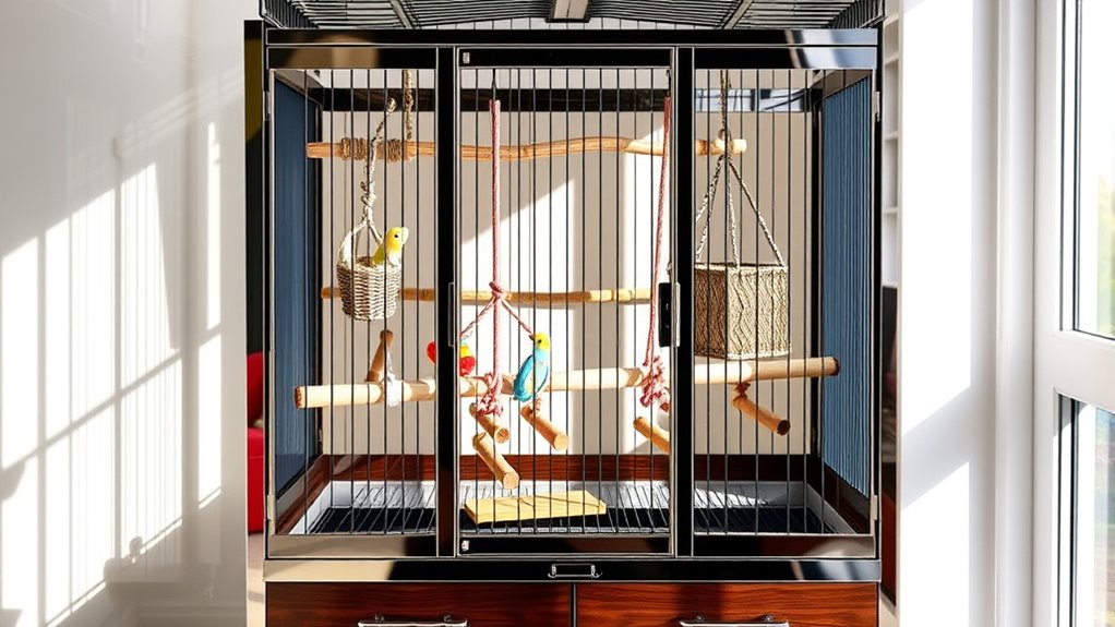 choosing safe durable cages