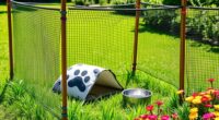 constructing a secure portable pet enclosure