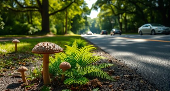 contamination risks roadside foraging