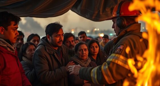 controlling emotions during evacuations