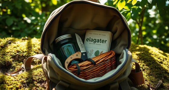 create a lightweight foraging kit