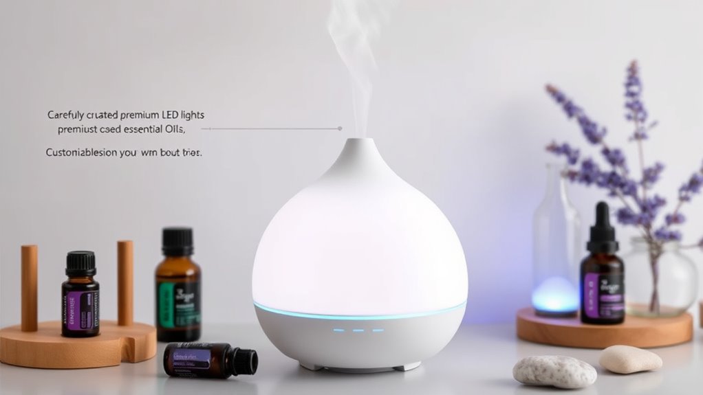 diffuser features and safety