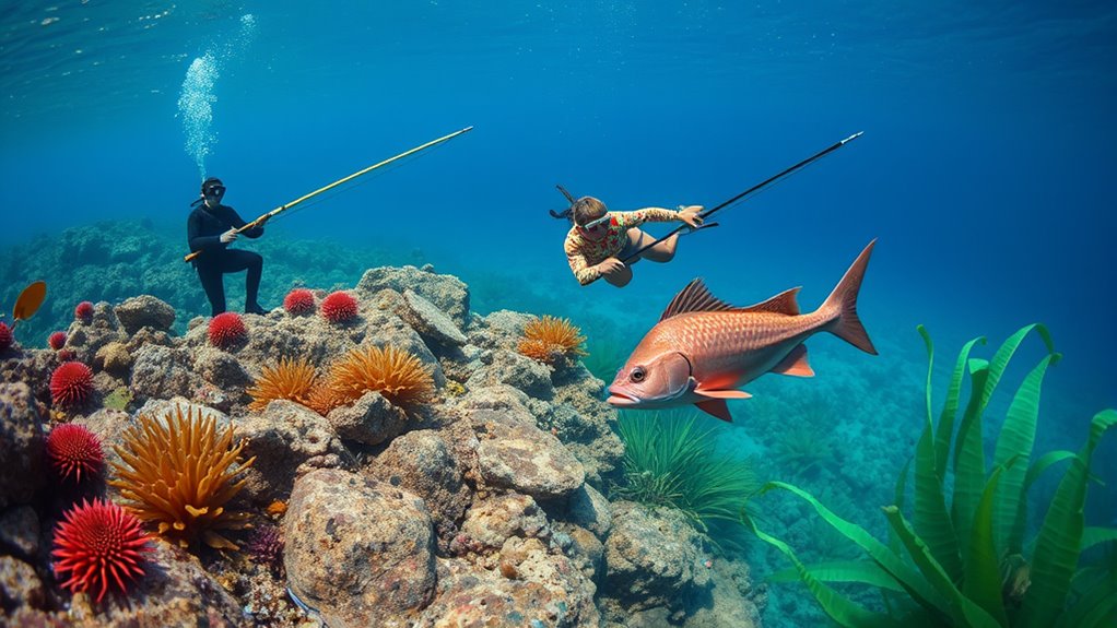 diverse regional spearfishing techniques