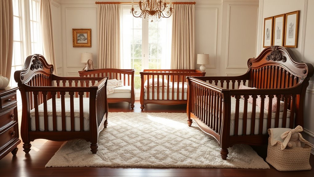 elegant convertible cribs selection