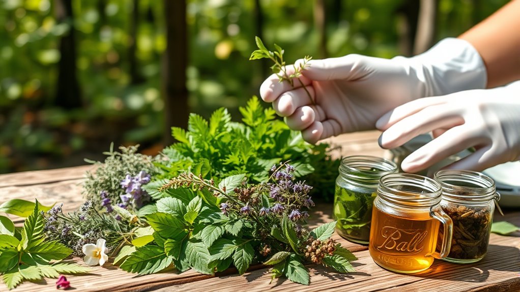 ensure safe wild plant harvesting