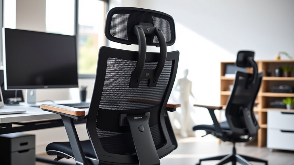 ergonomic adjustable breathable space efficient