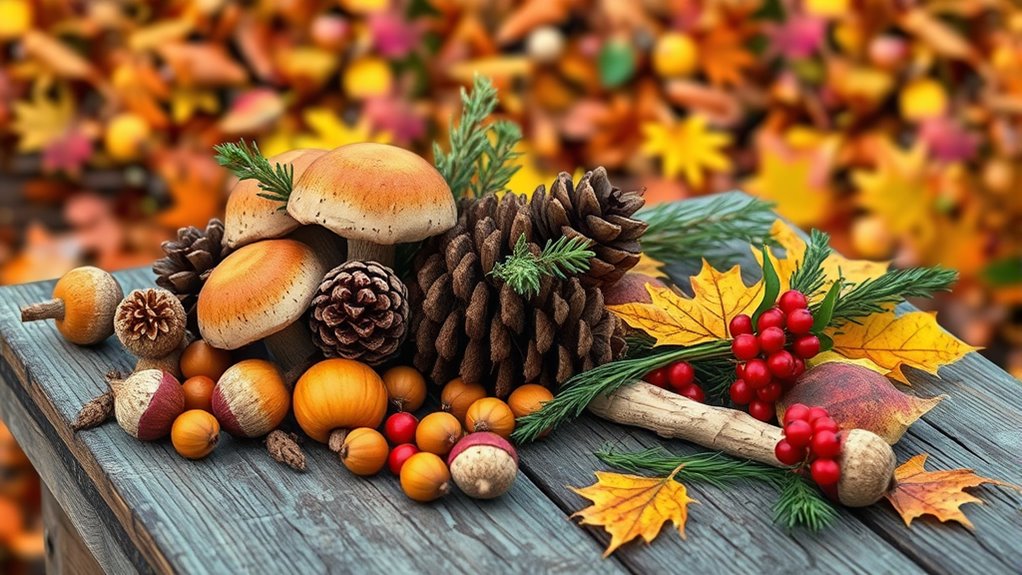 fall and winter foraging schedule
