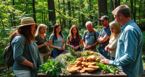 forming a local foraging group