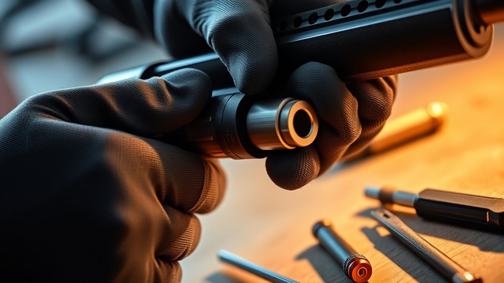 handle firearm jams safely