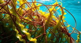 handling kelp entanglements safely
