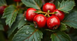hawthorn berries identification uses