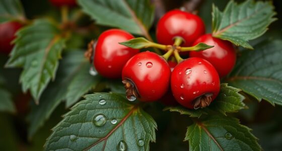 hawthorn berries identification uses