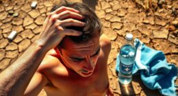 identify heat illness symptoms