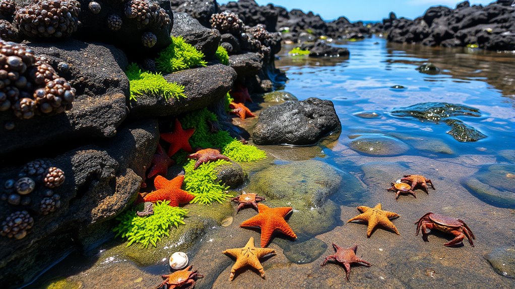 intertidal zone species distribution