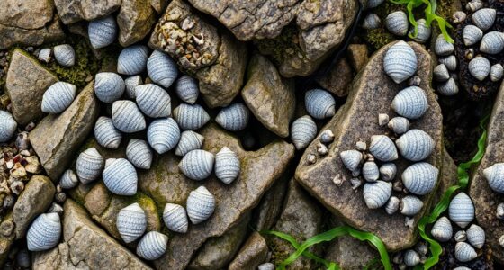 limpets and barnacles forage