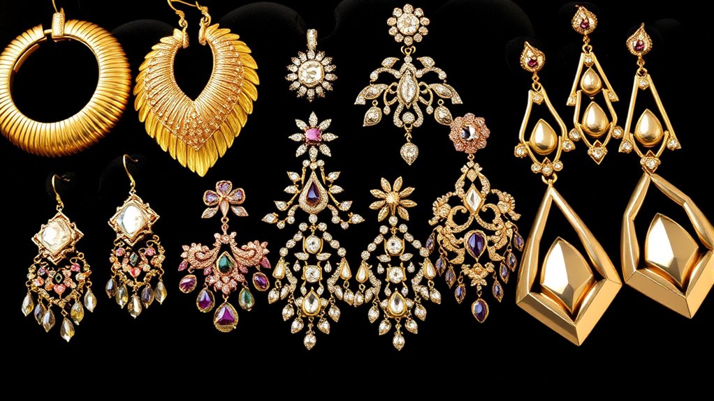 luxurious bold earring collections